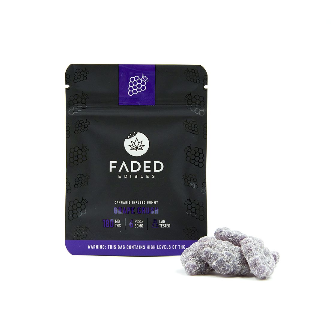 Faded Grape Crush 180mg