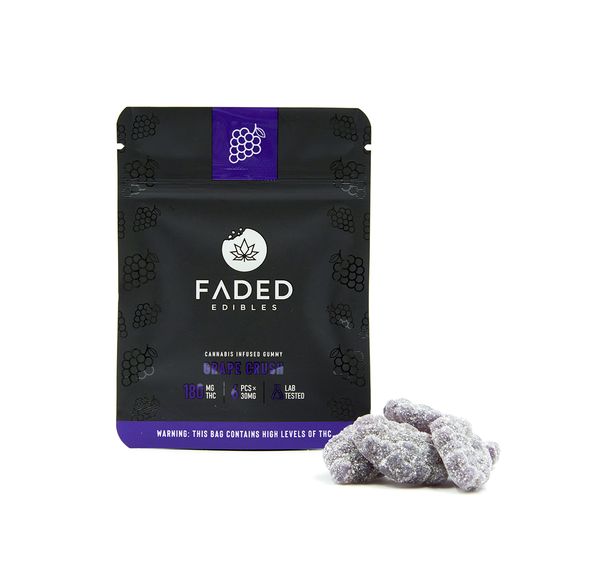 Faded Grape Crush 180mg