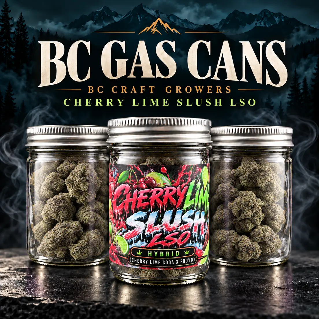 [AAAA+] BC GAS CAN - Cherry Lime Slush LSO⛽️ - 14G