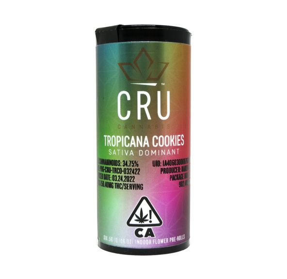 CRU Little Joint 6pk TROPICANA COOKIES