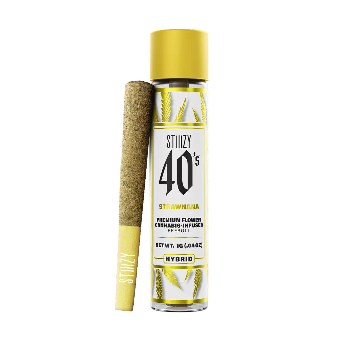 1G 40S PREROLL - STRAWNANA 1.00 g