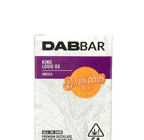 DABWOODS - Dab Bar - King Louie Og - All In One - 1g