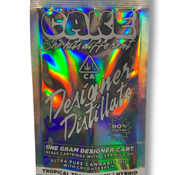 Cake - Tropical Trainwreck 1g Designer Distillate Vape