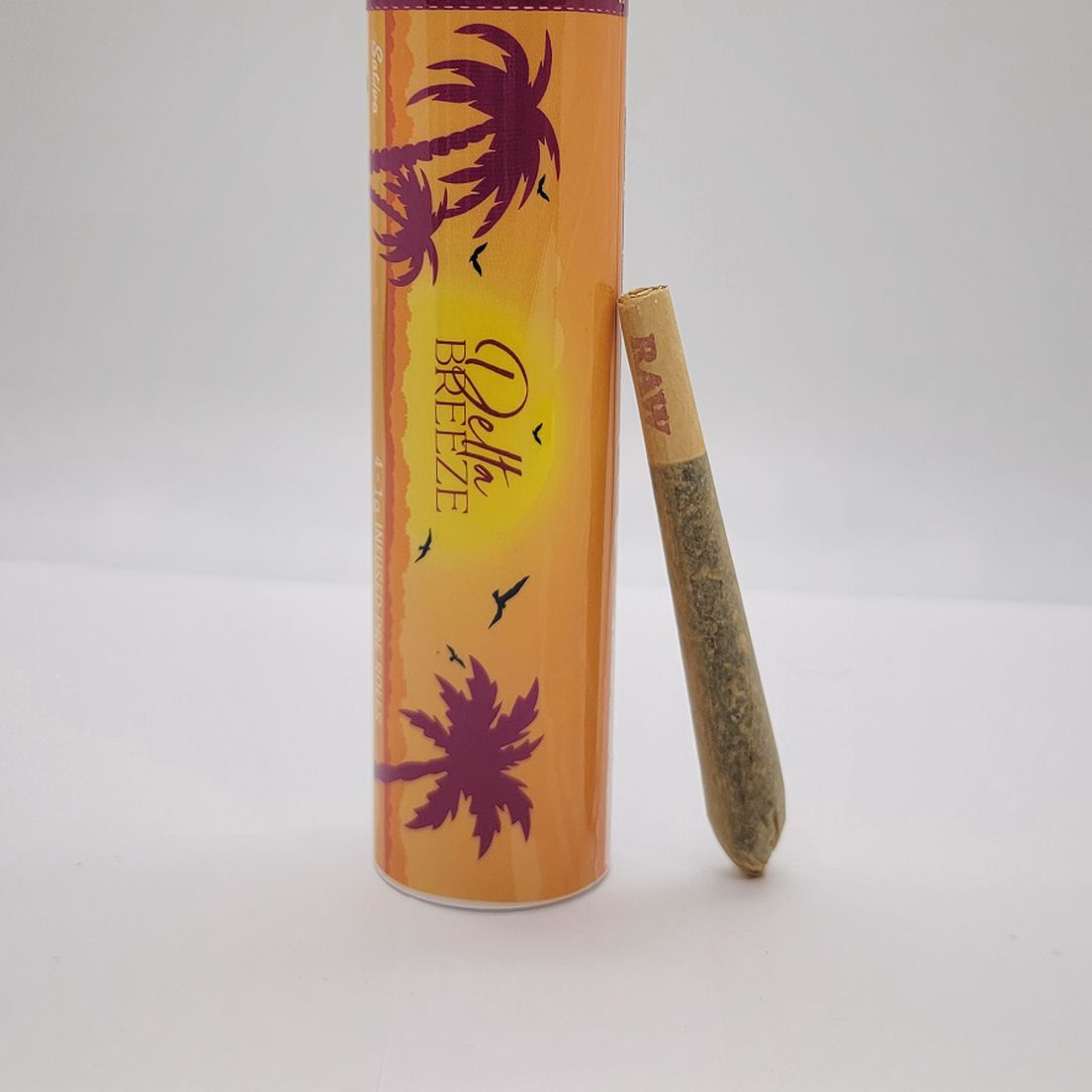 PRE-ORDER ONLY 4g Magical Melon (Sativa) 4-Pack Diamond Infused Prerolls - Delta Breeze