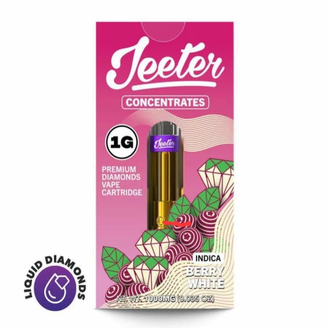 Jeeter | Liquid Diamond Cartridge | Berry White | 1g | I