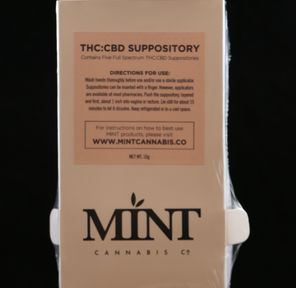 Mint Cannabis | 1:1 Suppository - 100mg