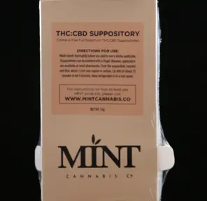 Mint Cannabis | 1:1 Suppository - 100mg