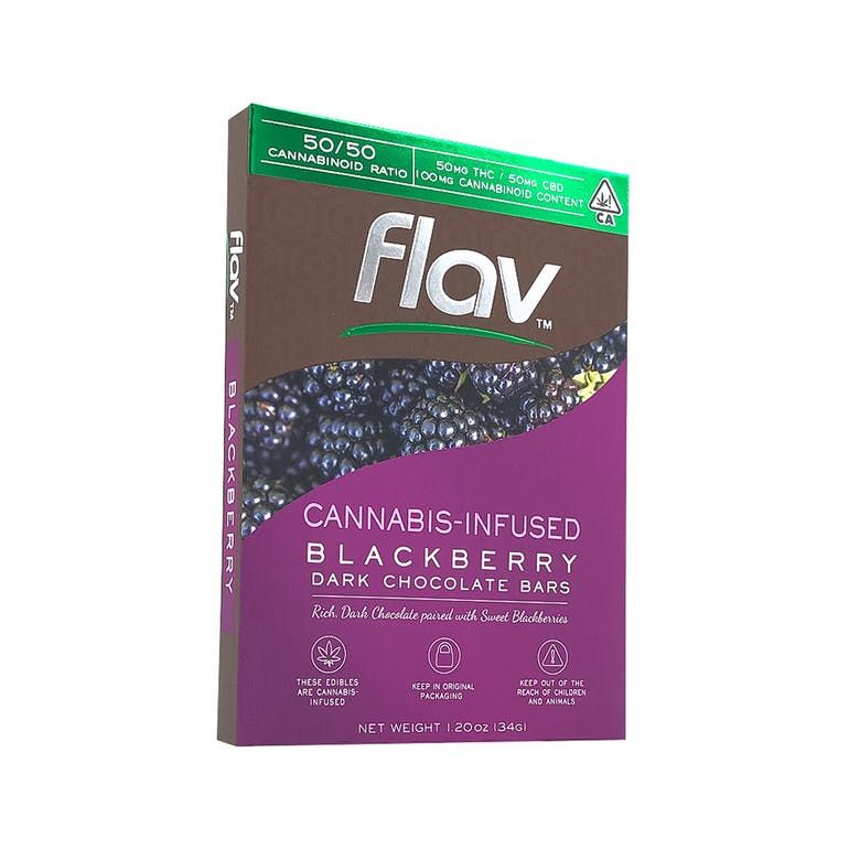 Flav - Blackberry Chocolate Bars CBD