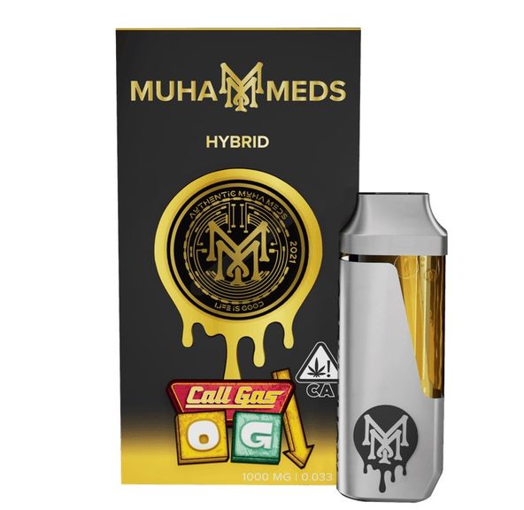 Muha Meds- Cali Gas OG Disposable 1g (H) at Trees Hollywood | Sweede