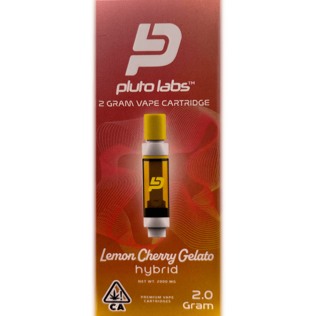 Pluto Labs - Lemon Cherry Gelato - 2G 510 Cart
