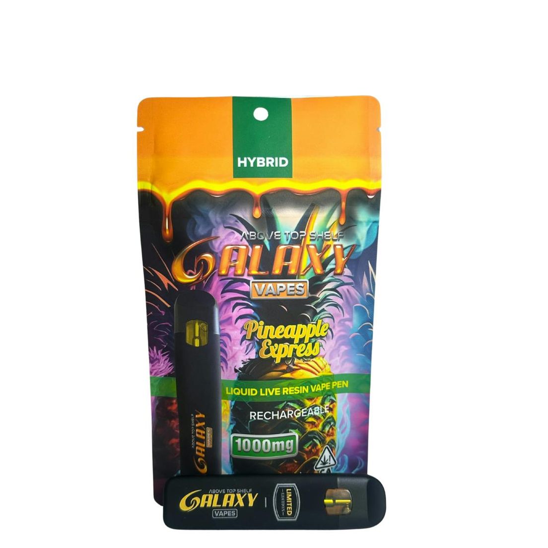 Galaxy - Live Resin AIO - 1g - Pineapple Express