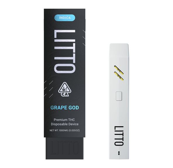 LITTO - Disposable - 1g - Grape God