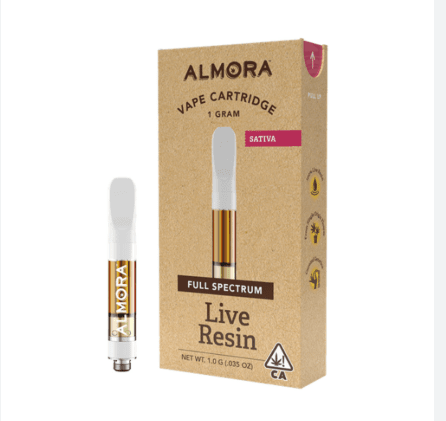 Almora Farm Live Resin Cartridge Grapefruit Haze 1g