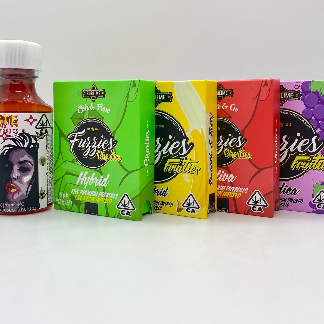 *Deal! $139 Buy Any (4) 3.5g Shorties Fuzzies 5-Packs by Sublime + 50mg Edible
