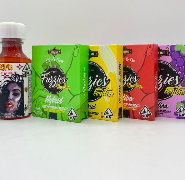 *Deal! $139 Buy Any (4) 3.5g Shorties Fuzzies 5-Packs by Sublime + 50mg Edible