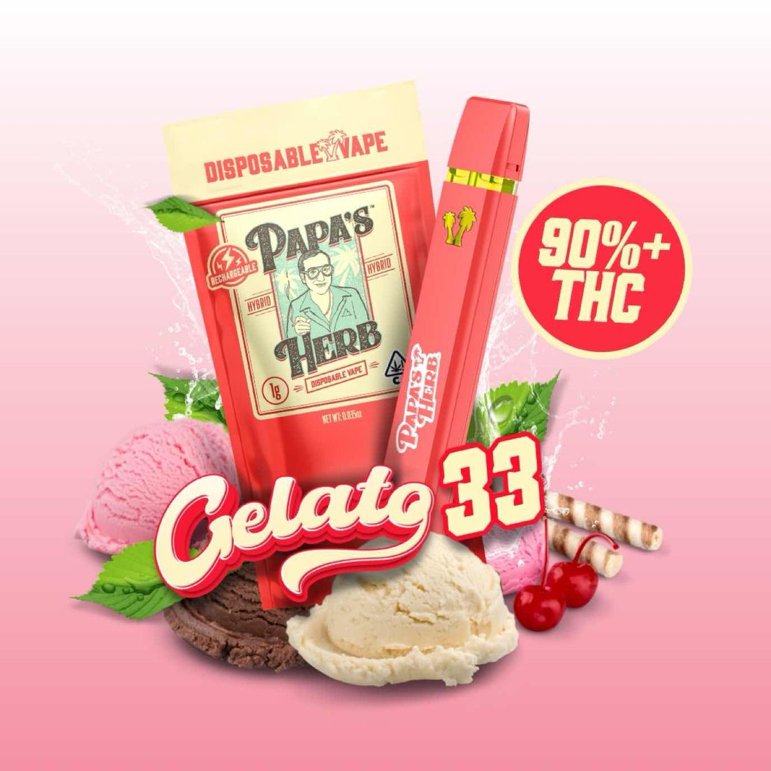 Gelato 33 All In One Vape