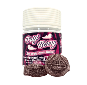 Country Cannabis 200mg Drift Berry 1:1 THC/CBN Sleep Gummies