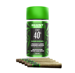 .5G 40S MINI BLUNTS - SOUR DIESEL 2.50 g