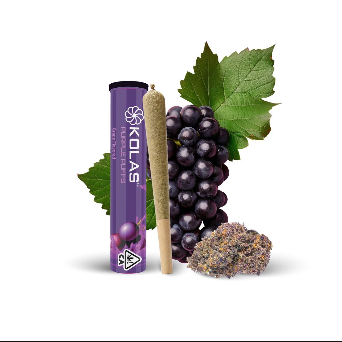 Kolas Flavored Pre-roll Purple Puffs 1g