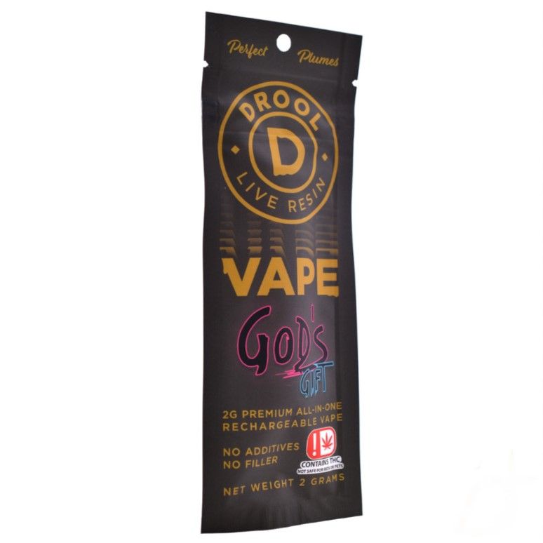 Live Resin Disposable Vapes God's Gift at Get Bak'd Edmond
