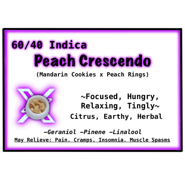 Peach Crescendo RESIN 1g