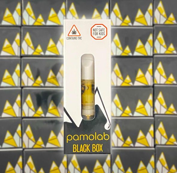 Pamolab Black Box Live Resin 1g Cart SKUNK MINTZ