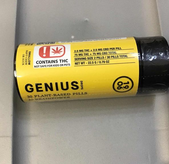 1906 Genius Drops Bottle