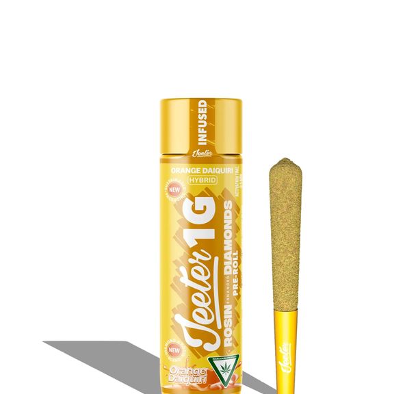Jeeter- Orange Daiquiri Rosin Enhanced Diamond Preroll 1g (H)