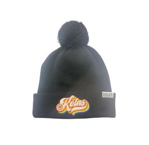 Kolas Branded Beanie 70's Logo w/ Pom Pom