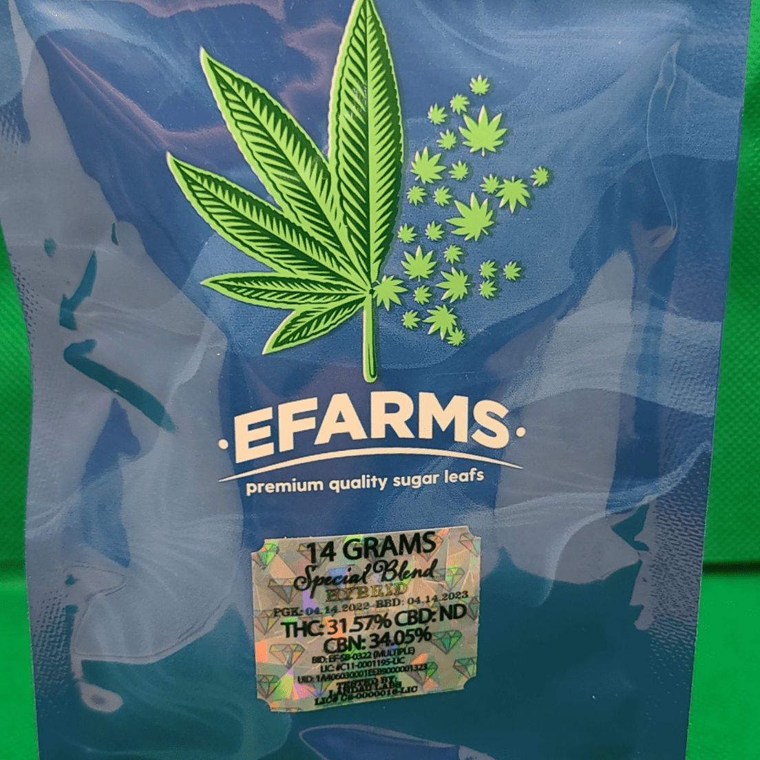 E-Farms - "Special Blend" SUGAR LEAF- 14g