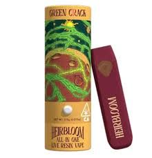 Heirbloom by CBX- Green Crack Live Resin Disposable .5g (S)