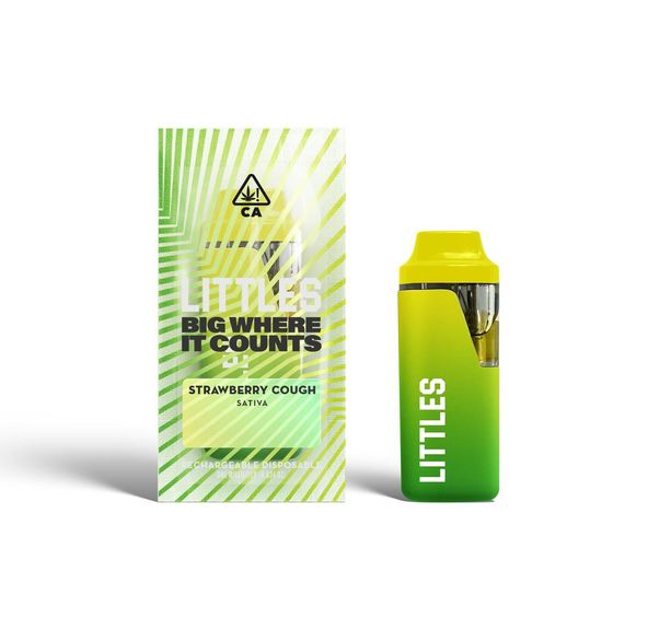 Littles- Strawberry Cough Disposable 1g (S)