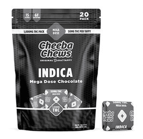 CHEEBA CHEWS MEGA DOSE CHOCOLATE 1000MG