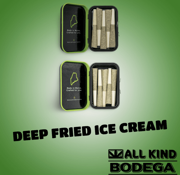Deep Fried Ice Cream .35g Preroll 10 pack (3.5g total) (@jarcannabis2.0)