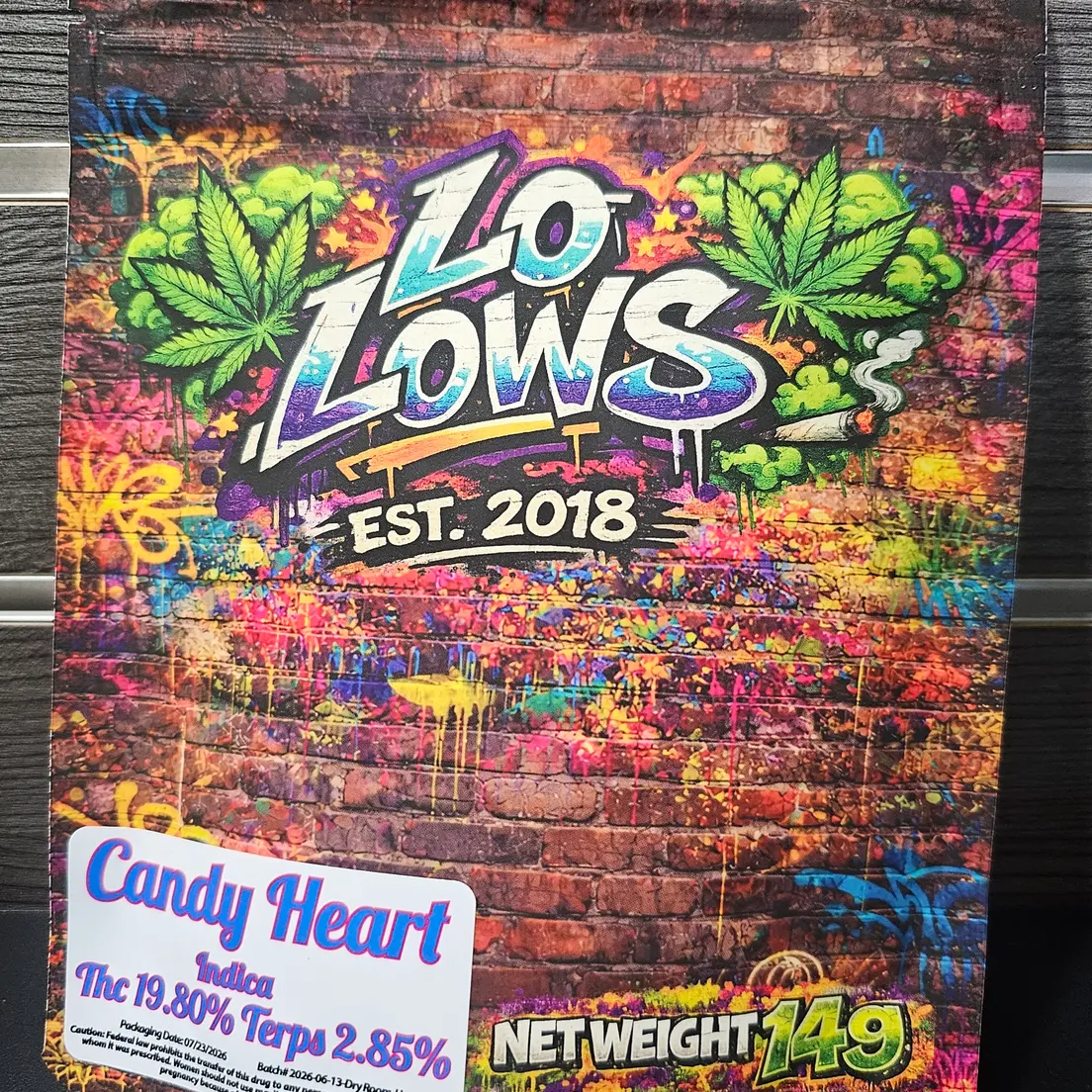 AERO LABS CANDY HEART FLOWER 14G