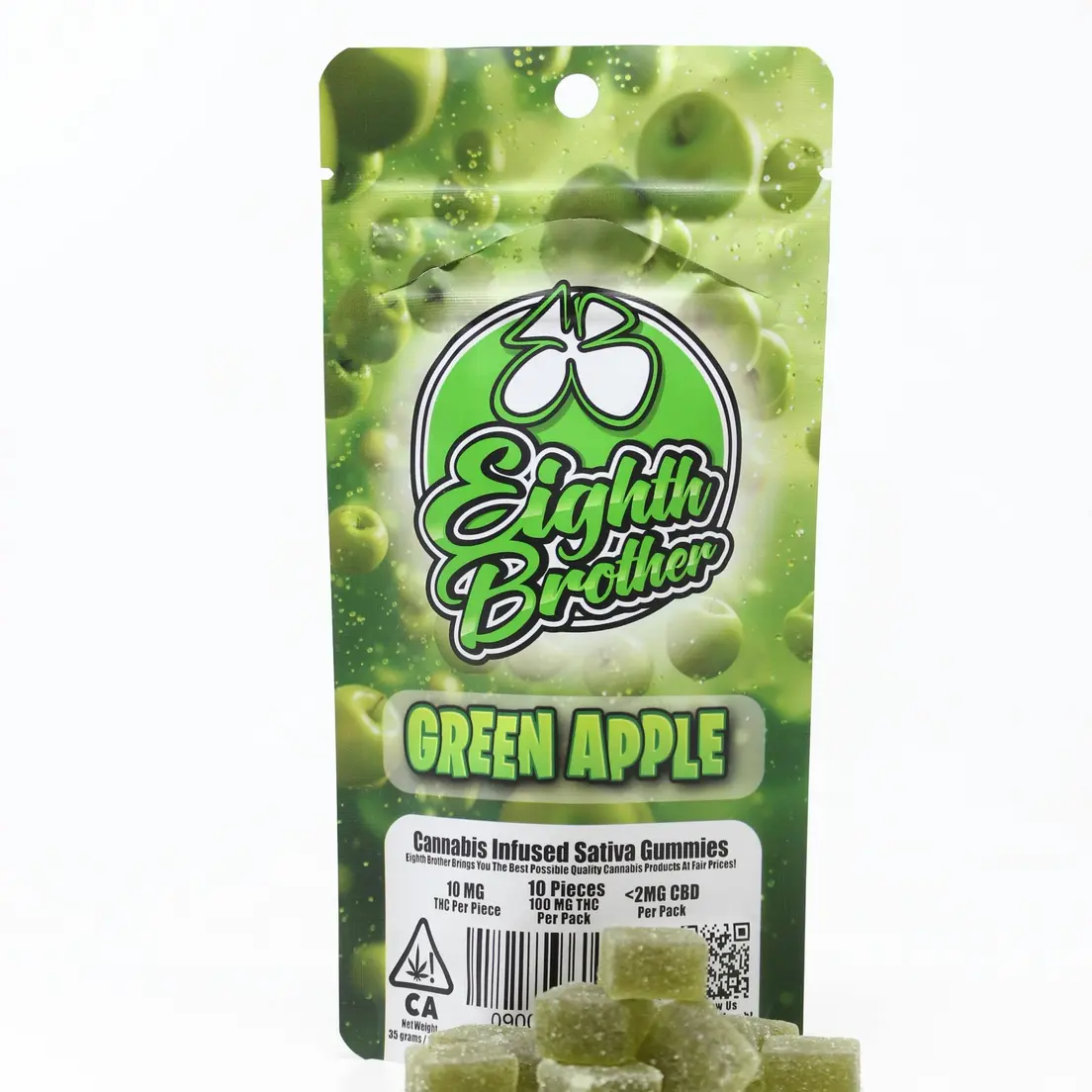 Eighth Brother - GREEN APPLE GUMMIES