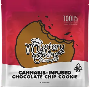 1. Mystery Baking Co. 100mg THC Cookies - Chocolate Chip (H)