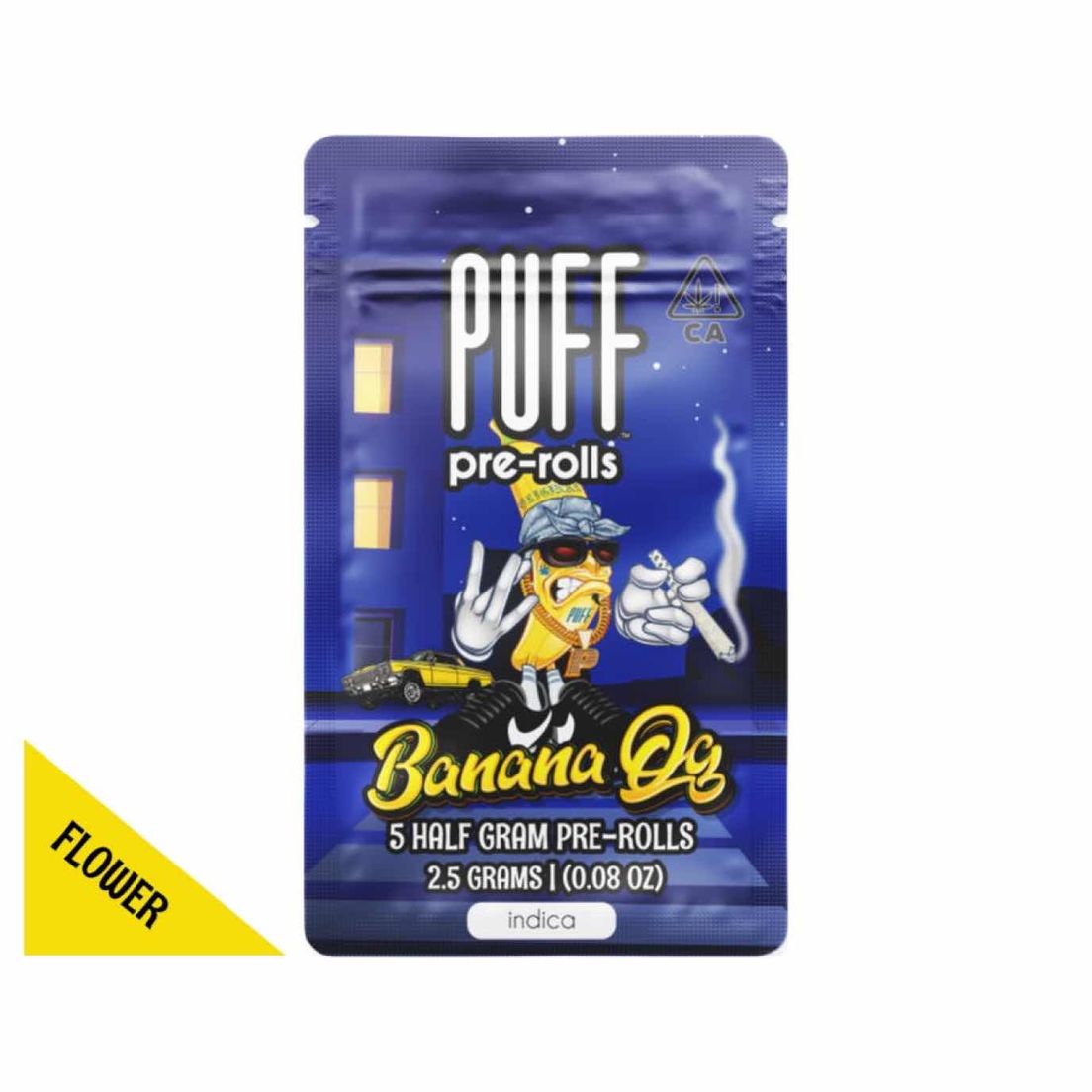PUFF - Banana OG - 5pk Prerolls - 2.5g