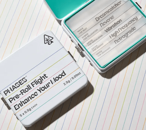 Phases - Pre-Roll Flight - 5pk - 2.5g - Hybrid
