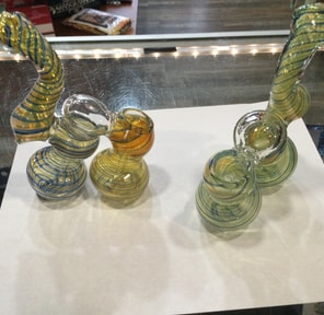 6” Glass Bubbler A 34.00