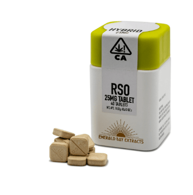 Emerald Bay Extracts - Gov't Oasis RSO Tablets 25mg/1000mg