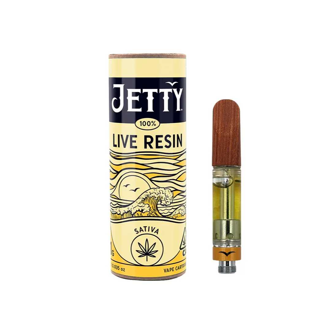 Jetty Live Resin Cartridge Black Tartarian 1g