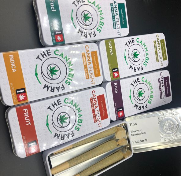 Cannabis Farm - Flight Tin - Preroll - 3g