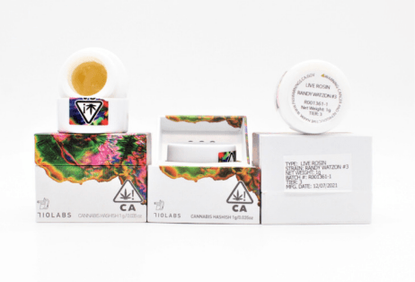 710 LABS-Randy Watzon #3 Live Rosin 1st Press Tier 3 1g