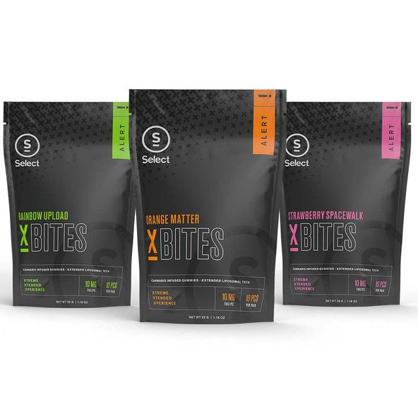 1. Select 100mg THC NANO X Gummies - Orange Matter (H) *SALE*