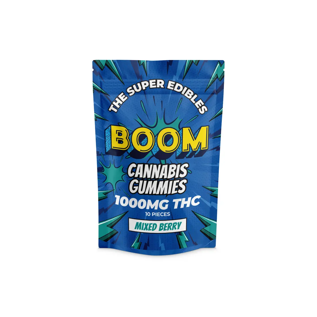 BOOM MIXED BERRY GUMMIES 1000MG