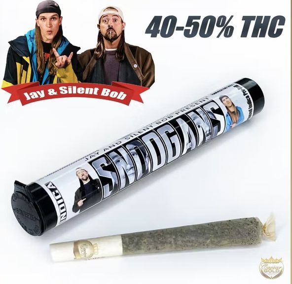 CAVIAR GOLD JAY & SILENT BOB LONAR Snoogans Pre-Roll 1.5G