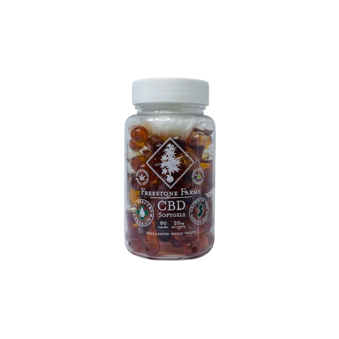 FF CBD Softgels 50ct 20 mg