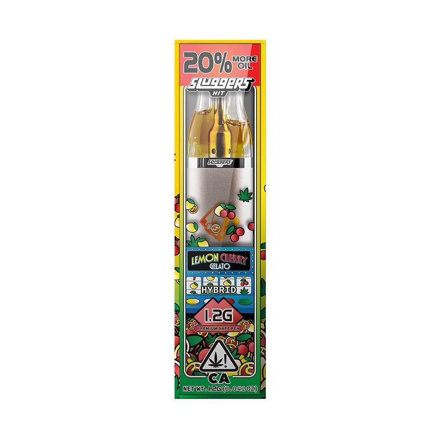 Sluggers AIO Vape Lemon Cherry Gelato 1.2g at Kolas