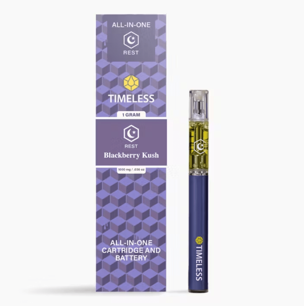 Blackberry Kush 1000mg Vape Cartridge All-In-One (Rest)